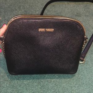 Steve Madden cross body black purse